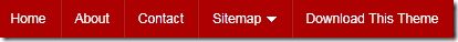 drop down menu