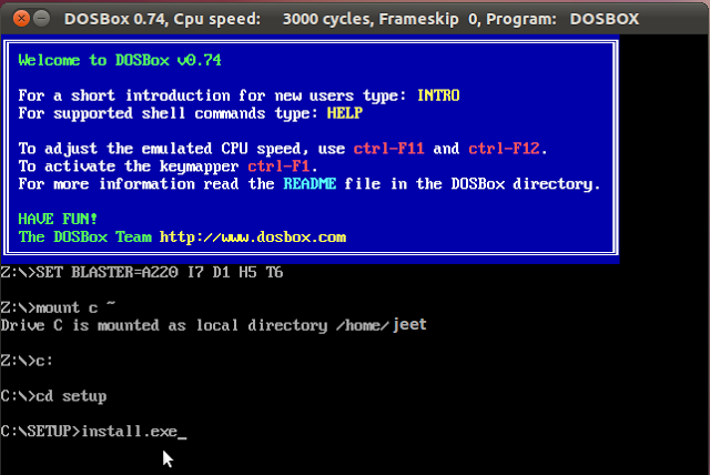  turbo C++ installation