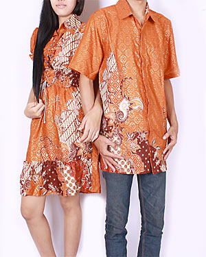 Model baju batik kombinasi renda anggun dan elegan  Gaya 