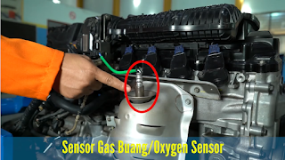 Oxygen Sensor (Sensor Gas buang)