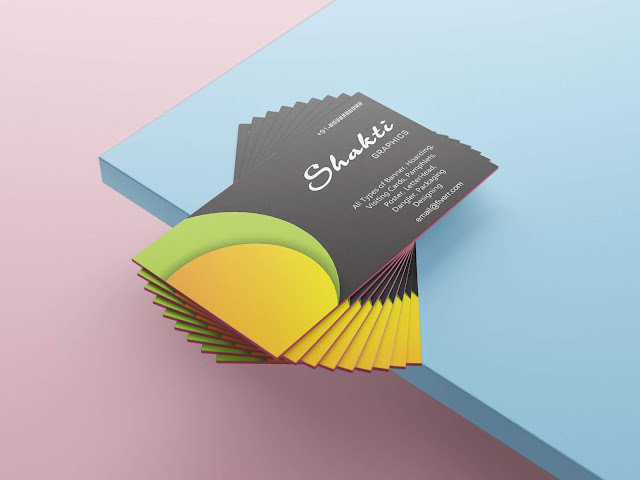 Business Card Designs by shakti kashyap C