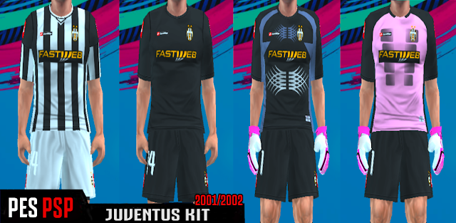 Juventus Classic Kits 20012002 Pes Psp Ppsspp Pes