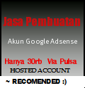 JASA PEMBUATAN GOOGLE ADSENSE DARI MASGOBER MURAH DAN BERGARANSI