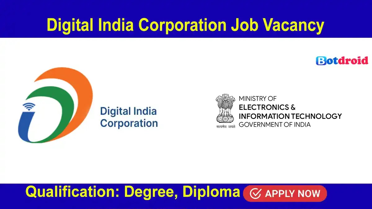 Digital India Corporation Recruitment 2024, Apply Online for MTS and DEO Jobs