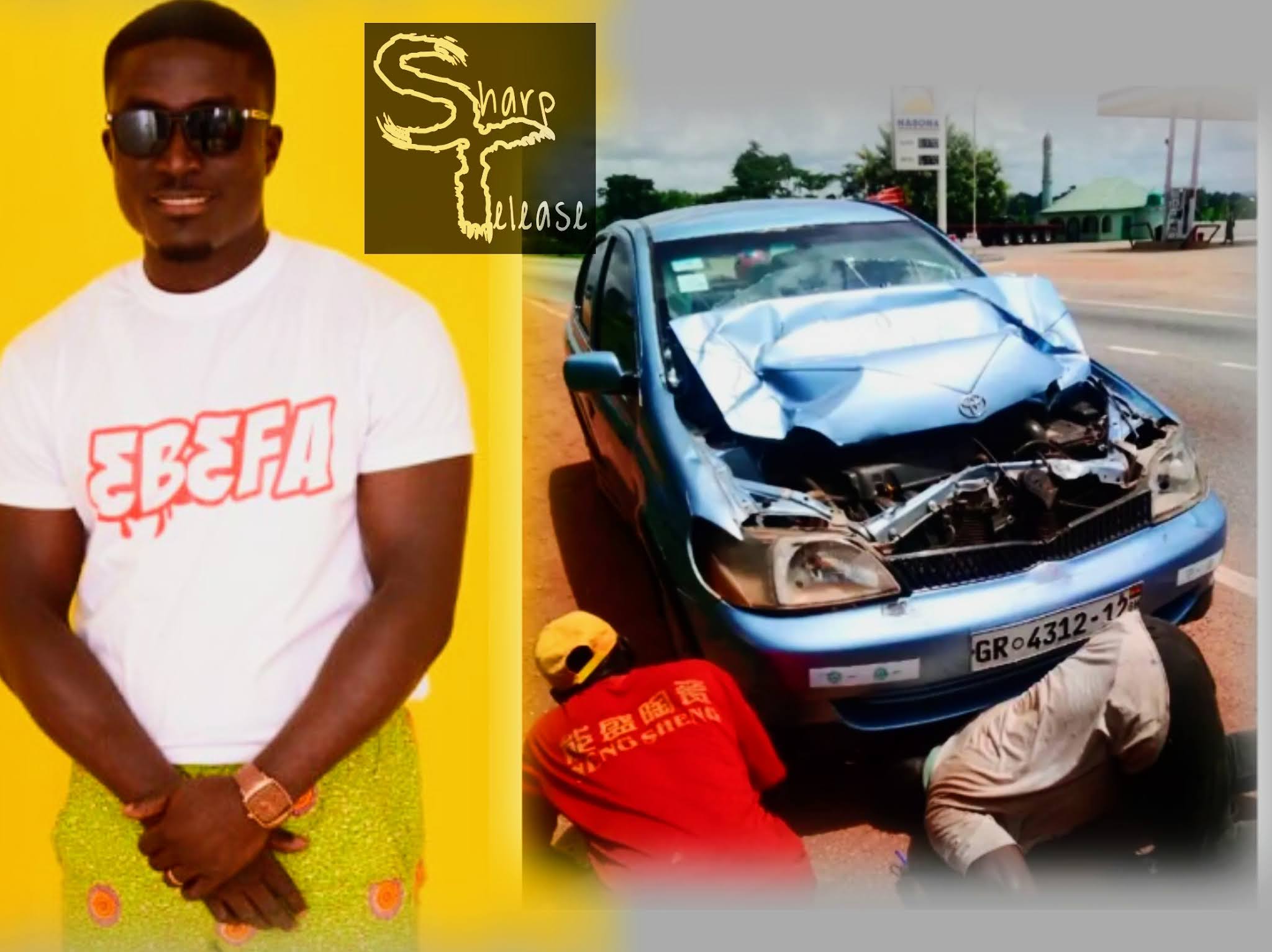Renowned Musician in Ghana involved in car accident