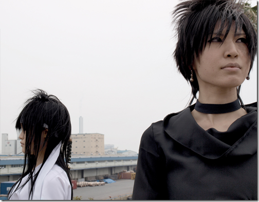 flame of recca cosplay - raiha and kurei