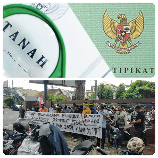 Aksi Pokmas Ke PWI Timbulkan Reaksi Kanwil BPN Lampung 
