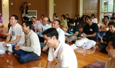 The Audience tasting the bliss at Sankarshan Das Lecture