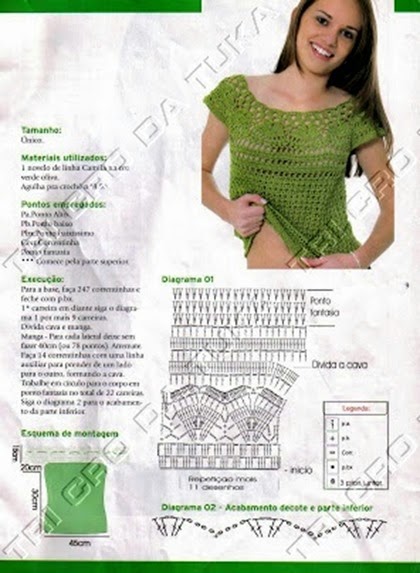 blusa verde con canesu pat