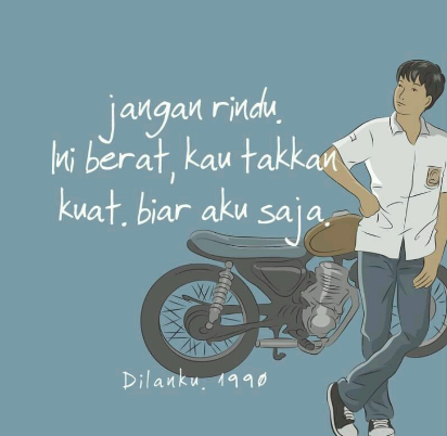 Kumpulan Kata Kata  Romantis  Dilan Bahasa  Inggris  dan  