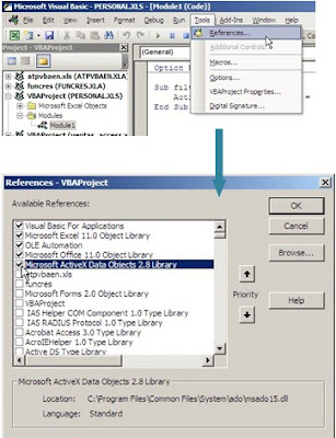 Transferir datos de Excel a Access