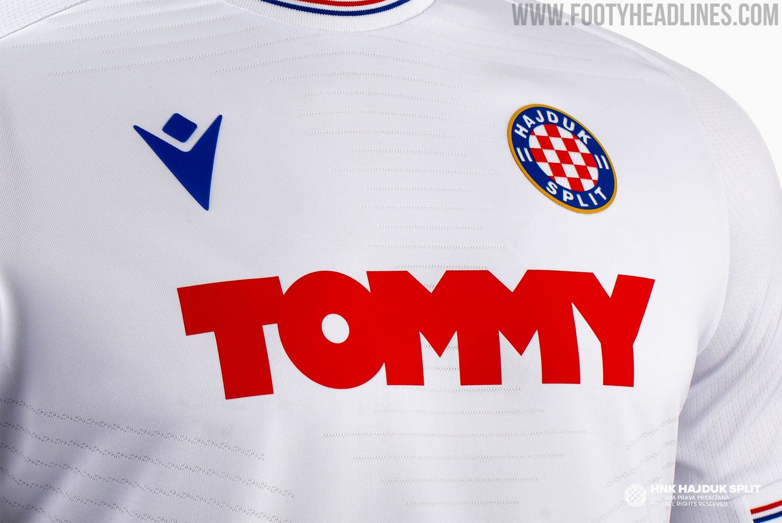 22/23 Hajduk Split Camiseta De Futebol Hajduk Split home jersey tailandesa  1:1 - Escorrega o Preço