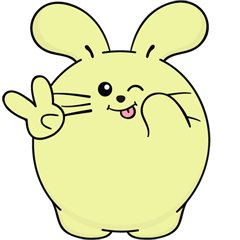 Download Sticker Facebook Lucu  Fat Rabbit 3 Deloiz 