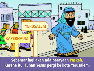 Komik Alkitab Anak: Tuhan Yesus Menyucikan Bait Allah