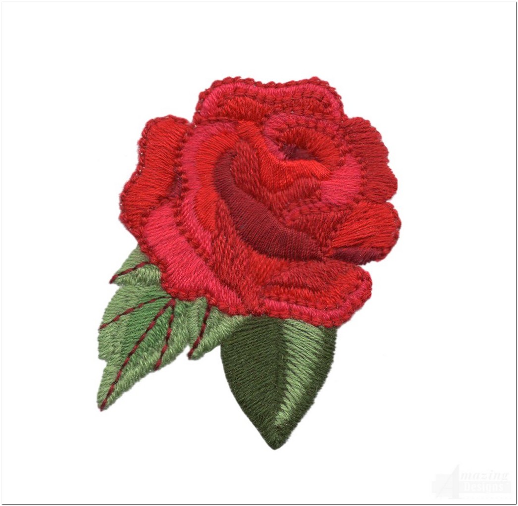 10 Motif  Bordir Bunga  Mawar  Paling Keren