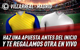 sportium Promo Villarreal vs Real Madrid 21 noviembre 2020