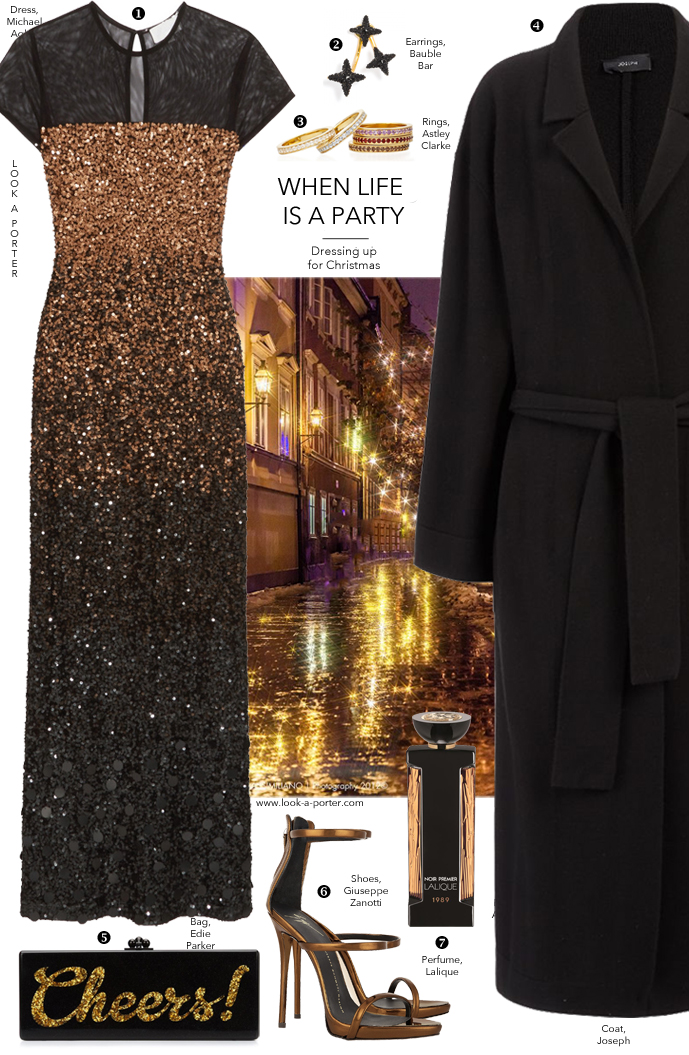 Party and evening outfit ideas via www.look-a-porter.com