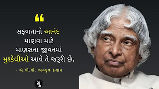 સફળતા પર અબ્દુલ કલામનો સુવિચાર
Abdul Kalam quote on Success