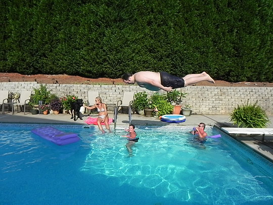 planking in the air