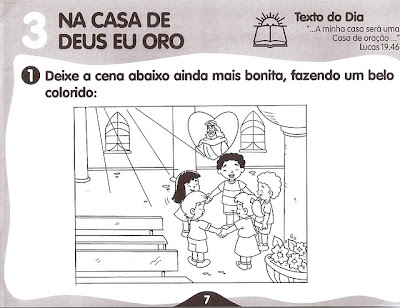 Resultado de imagem para atividades reverência na casa de Deus