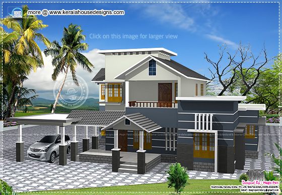 Double storey residence