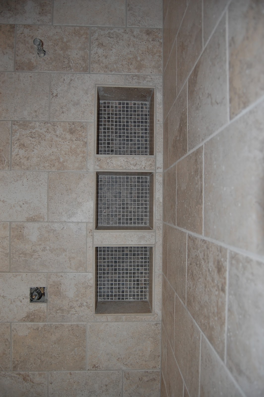 Tile Shower Shelves