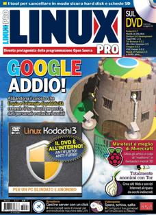 Linux Pro 177 - Maggio 2017 | ISSN 1722-6163 | PDF HQ | Mensile | Computer | Linux | Hardware | Software | Programmazione
Linux Pro è il mensile dedicato al famoso sistema operativo Open Source. La rivista fornisce tutti gli strumenti per utilizzare al meglio Linux in ambito lavorativo ma non solo. In ogni numero trovate articoli di approfondimento sui temi più caldi del momento, prove hardware e software e oltre 30 pagine di tutorial di programmazione, networking, sicurezza e altro ancora. 96 pagine ricche di consigli e suggerimenti su come vivere al meglio l'esperienza del Free Software. La rivista ha in allegato un DVD con le distribuzioni e il software per Linux più recente.