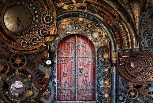 Steam punk gate