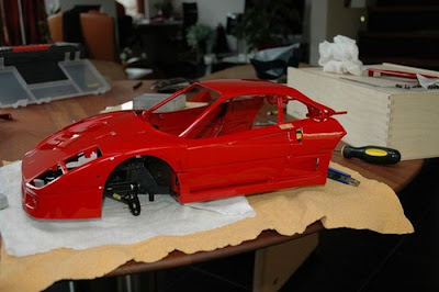 Mini Ferrari Model