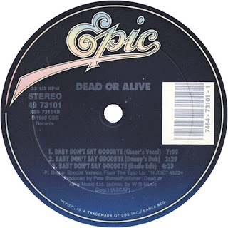 Baby Don't Say Goodbye (Cheer's Vocal) - Dead Or Alive http://80smusicremixes.blogspot.co.uk