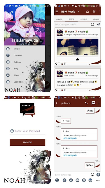 [BBM MOD] Hybird V.3.1 Noah Band V.2.11.0.16 By Azis Lamayuda