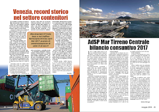 MAGGIO 2018 PAG. 43 - AdSP Mar Tirreno Centrale bilancio consuntivo 2017