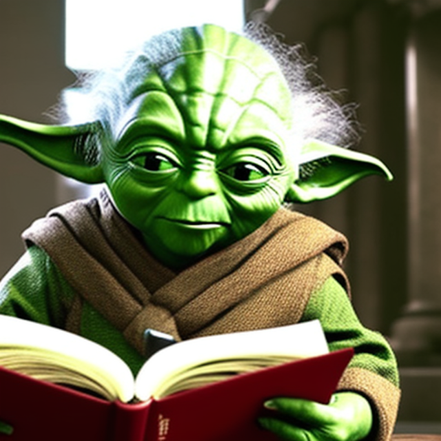 The 45 Best Yoda Quotes | Amazingly Inspirational They Are, yoda reading a book