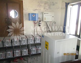 Solar power supply system in Pakistan