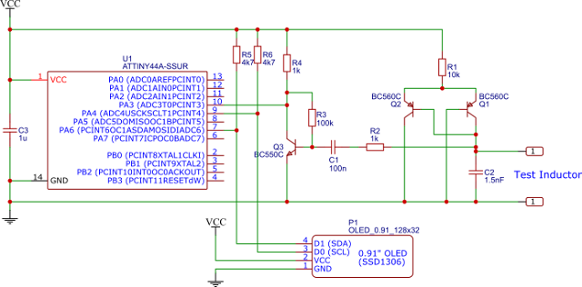 Inductance Meter Circuit