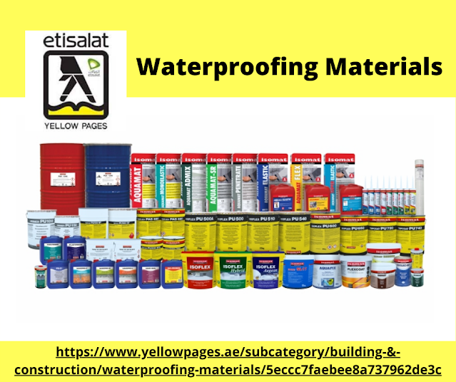 Waterproofing Material Suppliers in UAE