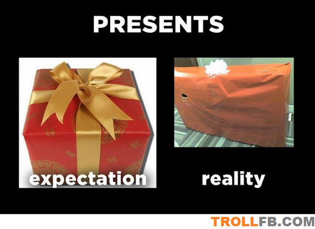 Presents Expectation VS Reality