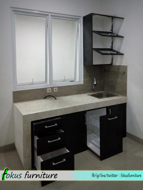  Lemari pintu geser dan kitchen set di Bintaro Furniture 