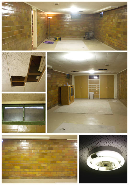 Basement makeover Collage