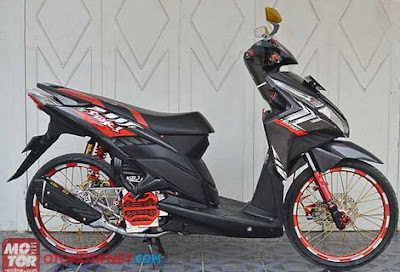 Modifkasi Honda Vario Techno Terunik