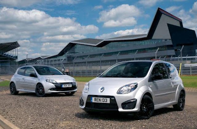 Renault Twingo Renaultsport 133 Silverstone GP and Clio Renaultsport 200 Silverstone GP 3