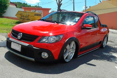 Saveiro Cross Rebaixada aro 18"