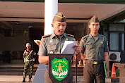 Dandim 0505/Jakarta Timur Sampaikan Amanat Panglima TNI Pada Giat Upacara 17-san