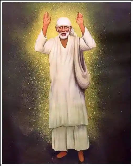 sai baba image with blessings