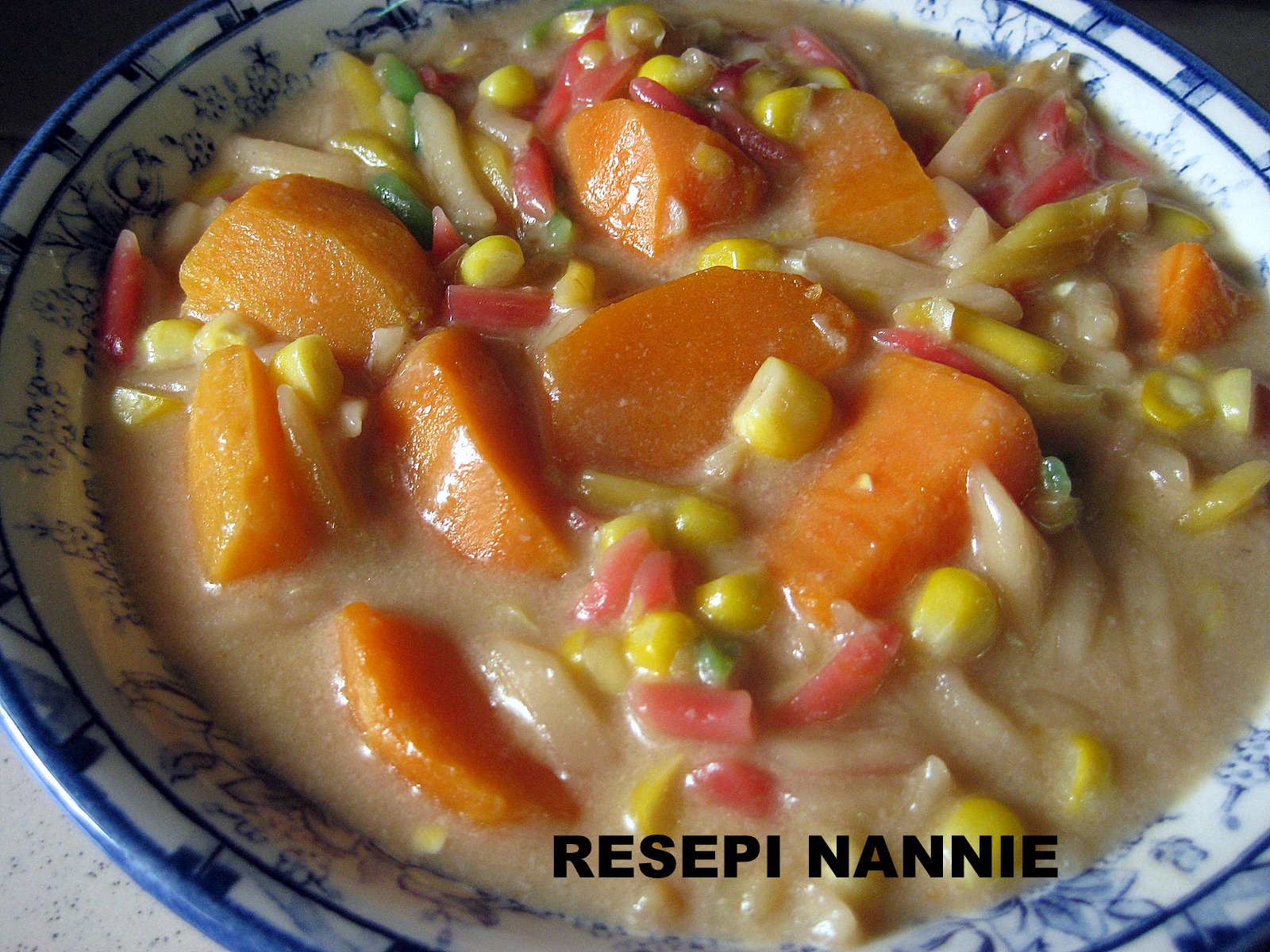 RESEPI NANNIE: Bubur caca