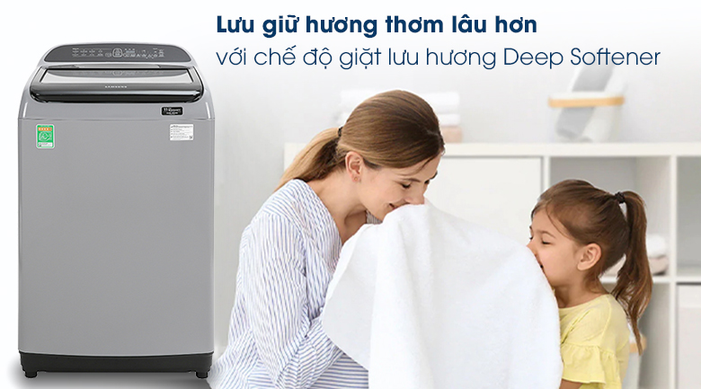 Máy giặt Samsung Inverter 9 kg WA90T5260BY/SV