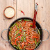 Noodles chinezesti cu legume
