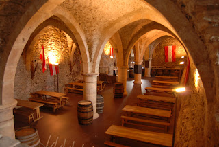 interior do château em Viandem Luxemburgo