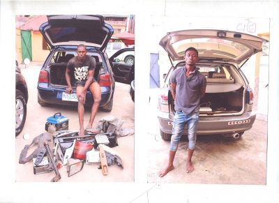 NEWS: Two Robbery Suspects In Police Net