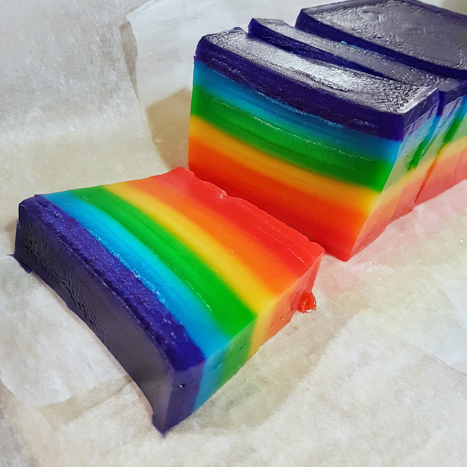 Rainbow Kuih Lapis – Recipe